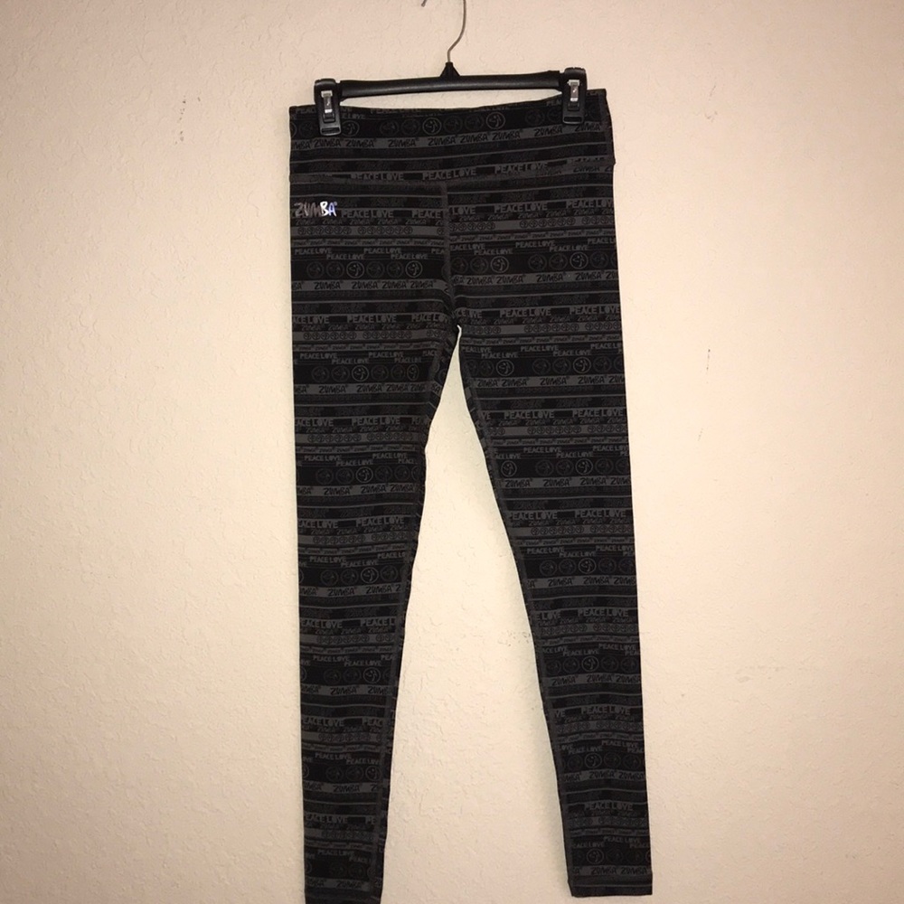 ZUMBA peace love zumba long leggings
